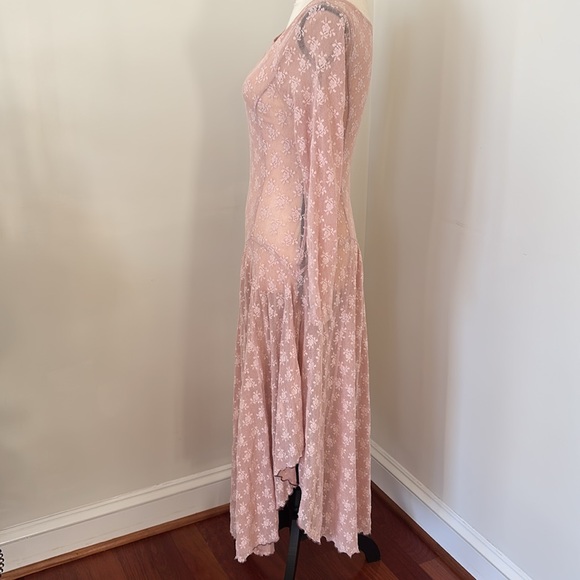 Free People Blush Asymmetrical Dress - Picture 5 of 5